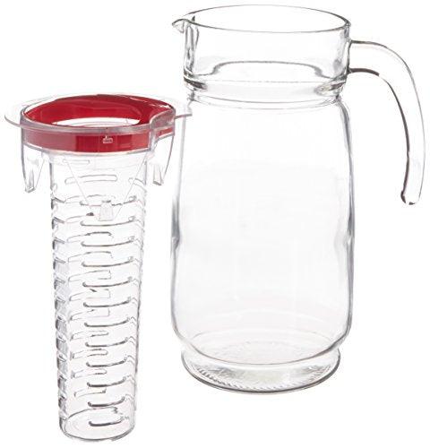 Home Essentials 4605 Pitcher With Infuser 64 Oz - Le'raze by G&L Decor Inc