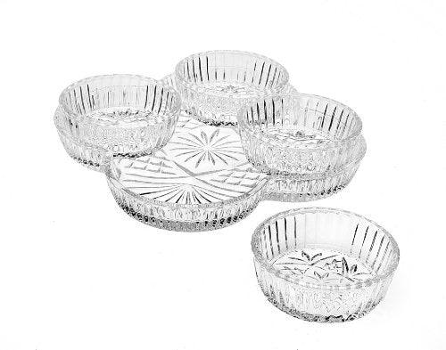 Godinger DUBLIN RELISH SET - Le'raze by G&L Decor Inc