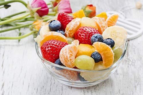 Glass Snack Bowl, 4-Piece Serving Glass Salad Bowl Set, Wavy Design - Le'raze by G&L Decor Inc