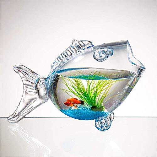 Glass Fish Bowl, Unique Candy Bowl - Serving Bowl, Terrarium