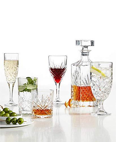 Crystal Champagne Toasting Flutes, Elegant Champagne Glasses with Diamond Patterned Design Ideal for Wedding, Party Essentials, Wine Gifts – Stemmed Glass Flutes Set - Le'raze by G&L Decor Inc