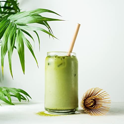 Drinking Glasses 20pc Set - Can Shaped Glass Cups, 16oz Beer Glasses, Tumbler Cup, Cocktail Glasses, Whiskey Glasses, Iced Coffee Glasses, Iced Tea Glasses Wine Cups, Goblet Cup, Bulk. - Le'raze by G&L Decor Inc