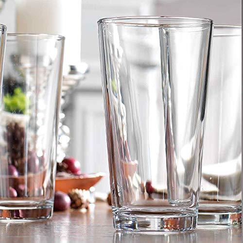 Le'raze Elegant Highball Glasses {Set Of 12} Clear Heavy Base Tall Bar  Glass, 16-oz} Drinking Glasses for Water, Juice, Beer, Wine