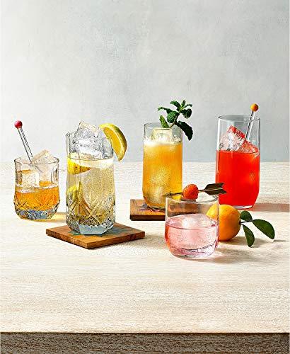 Le'raze Drinking Glasses - Set of 10-16oz. Margarita Glass Cups -  Dishwasher Safe Cocktail Clear Heavy Base Tall Beer Glasses, Water Glasses,  Bar Glass, Wine, Juice, Iced Tea: Margarita Glasses 