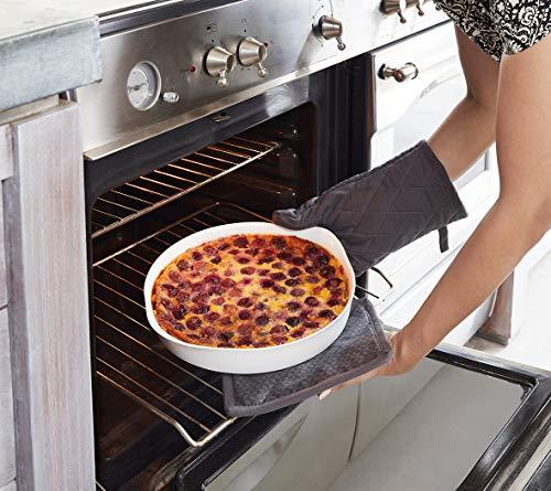 Luminarc Smart Cuisine N3165 Tart Dish 28 cm White - Le'raze by G&L Decor Inc