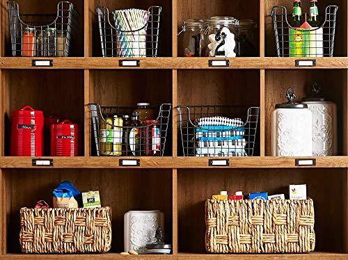 Ceramic Kitchen Canisters | Set of 3 Food STORAGE JARS with Air Tight Stainless Steel Lids for Kitchen or Bathroom | Decorative Ceramic Canister Set - Le'raze by G&L Decor Inc