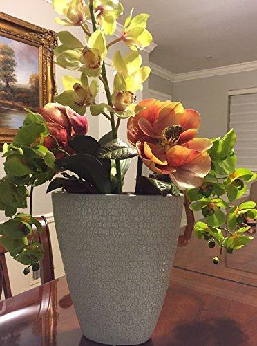 Alligator Decorative Elegant Ceramic Vase for Centerpiece - Le'raze by G&L Decor Inc