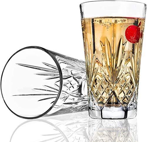 [Set of 6] Heavy Base Shot Glass Set, 2-Ounce Shot Glasses for Scotch, Whiskey, Tequila, or Vodka, 6-Pack - Le'raze by G&L Decor Inc